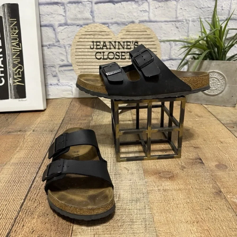 Birkenstock Arizona black Sandals Unisex 44 US 11-11.5